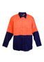 Picture of RAMO 100%  Combed Cotton Drill Long Sleeve Shirts S007ML