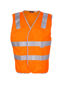 Picture of RAMO 100% Polyeter Vest with 3M reflective tape V001HP