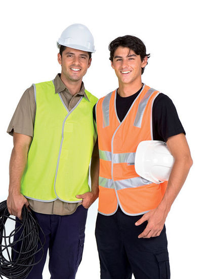 Picture of RAMO 100% Polyeter Vest without reflective tape V001HO