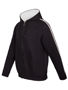 Picture of RAMO Mens Unbrushed Stripe  Sleeve Hoodie F600HZ